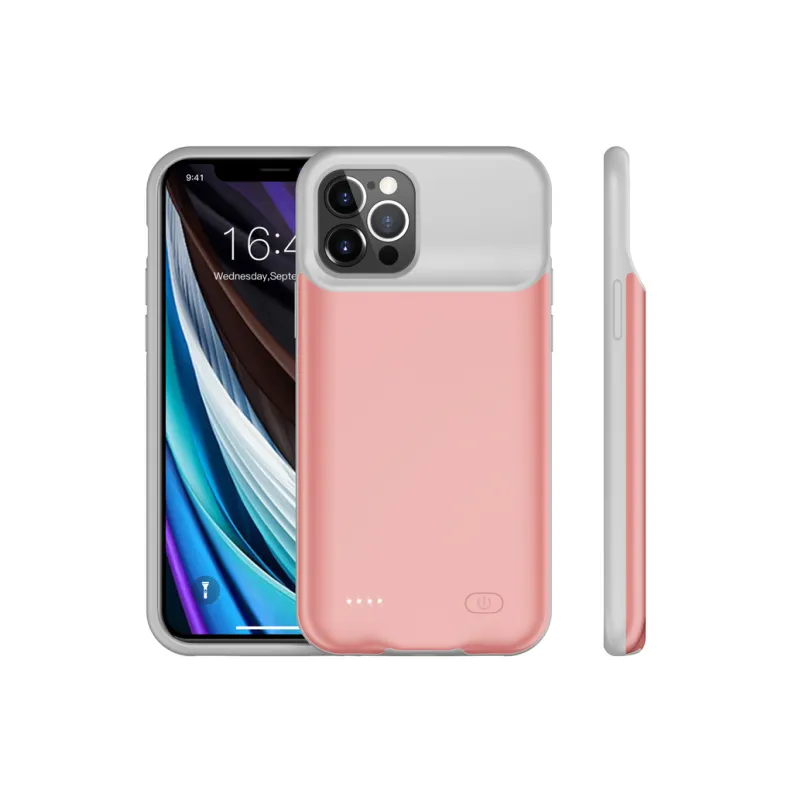 PowerCase™ - Coque Batterie à Recharge Rapide pour iPhone, 5000mAh