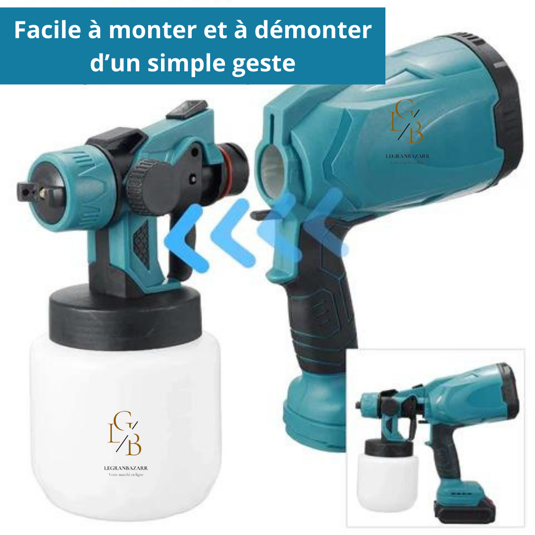 Pistolet Haute Pression Sans Fil – Efficacité et Économie pour Tous !