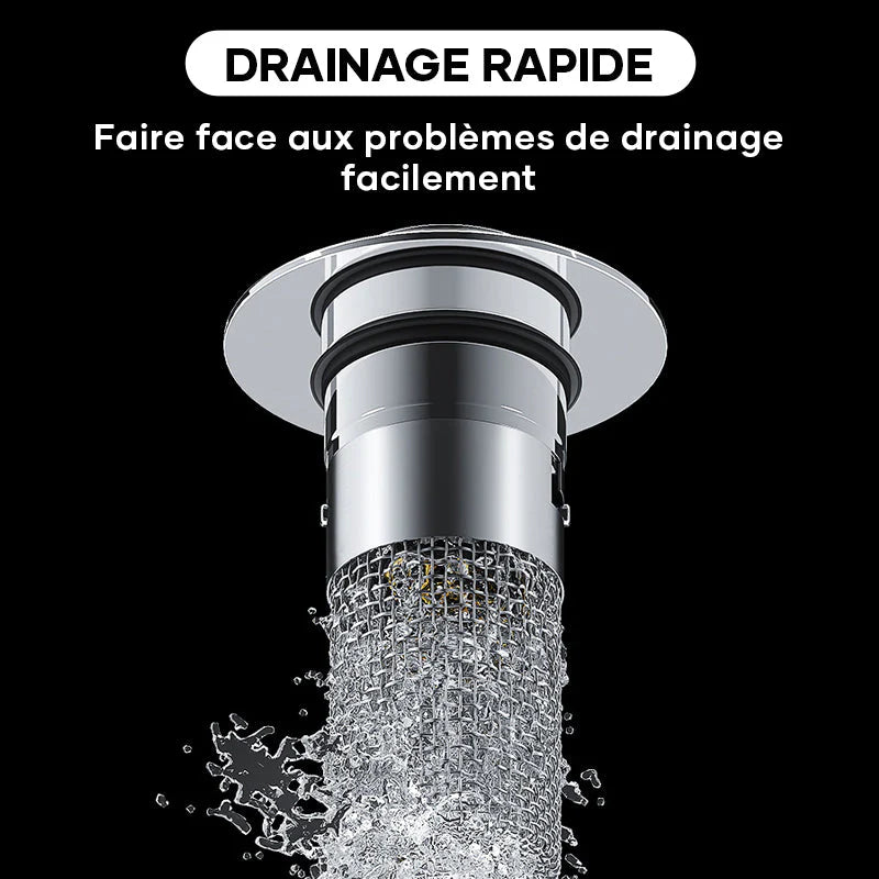Filtre de drainage en acier inoxydable