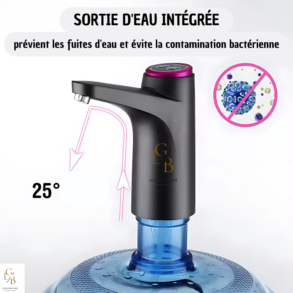 Pompe à eau portable éclectique