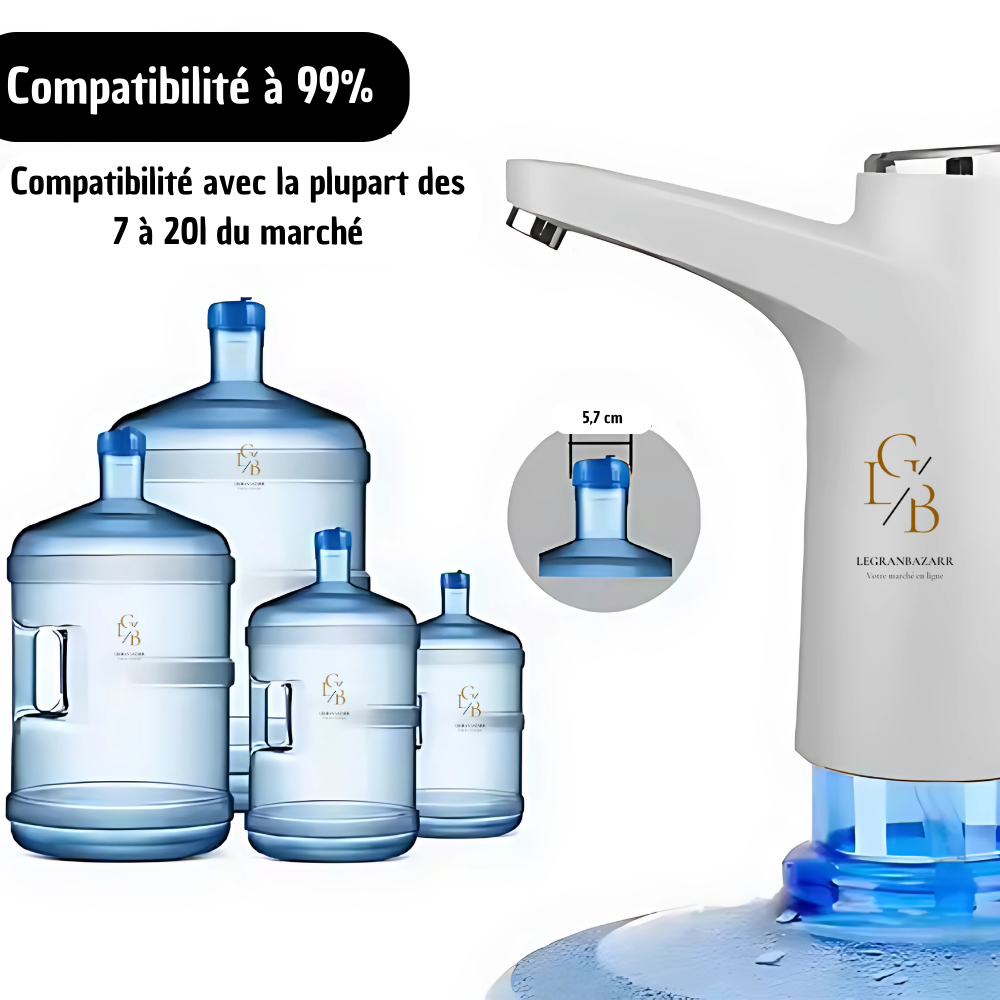 Pompe à eau portable éclectique