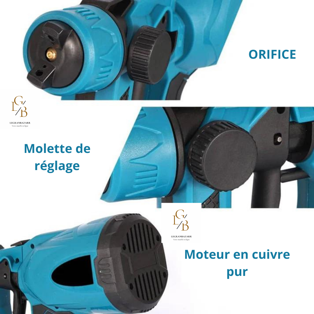 Pistolet Haute Pression Sans Fil – Efficacité et Économie pour Tous !