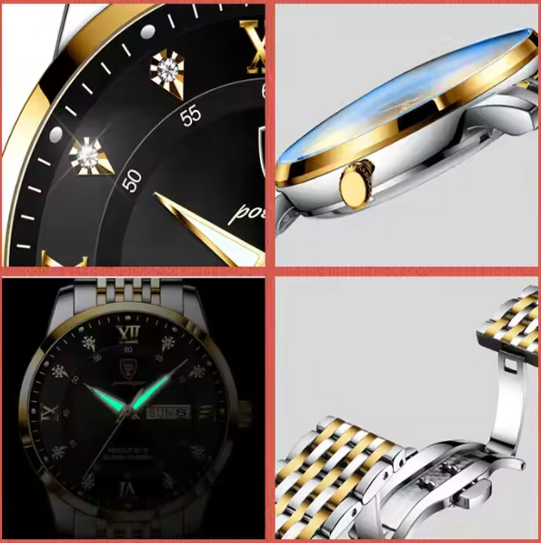 Montre d'affaires pour homme