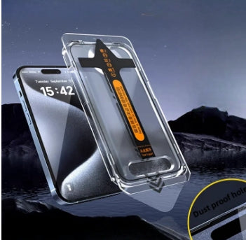 Protégez votre intimité et votre écran avec le Protecteur d'Écran Anti-Poussière et Anti-Espion pour iPhone