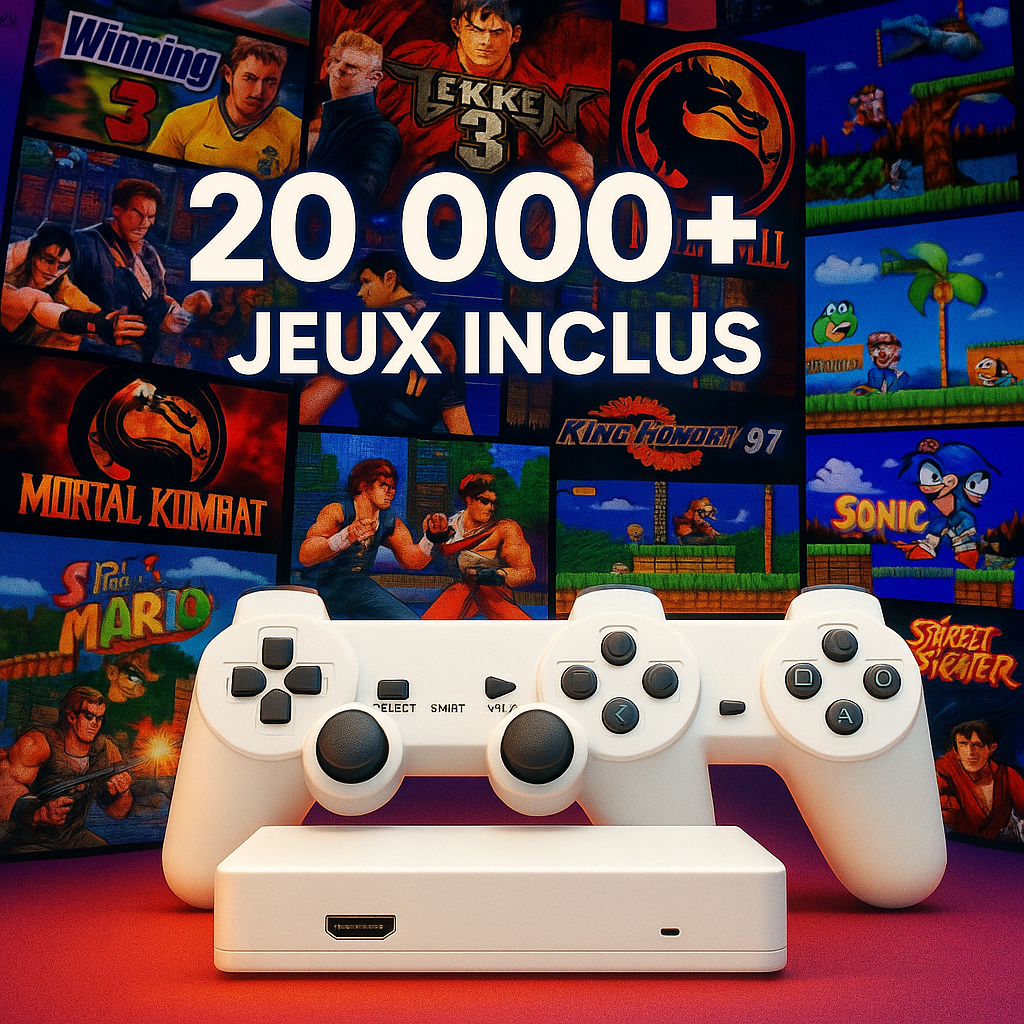 Game Stick Rétro 20 000+ Jeux