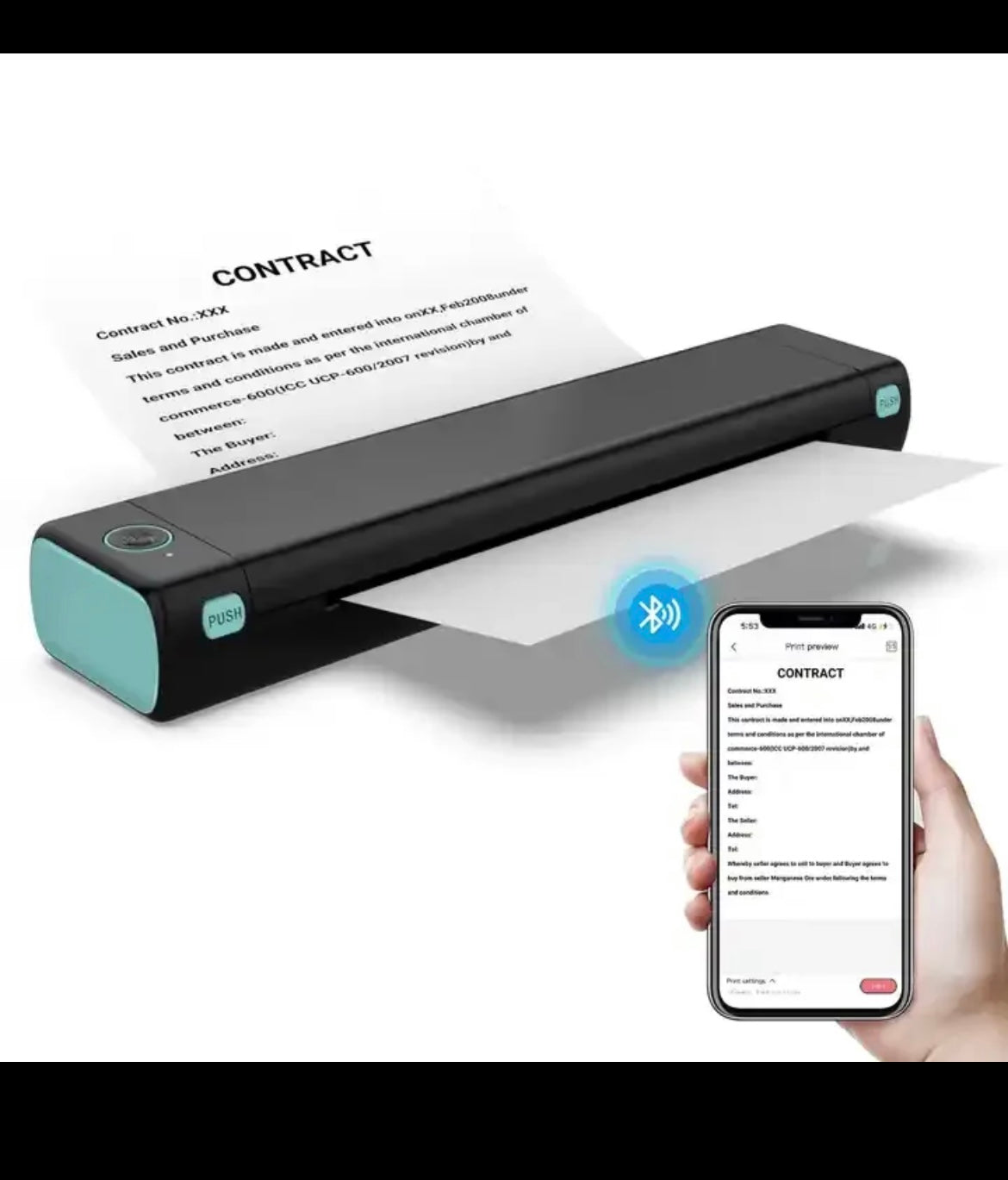 Imprimante Thermique Portable "Impression Nomade" : Liberté et Efficacité en Déplacement