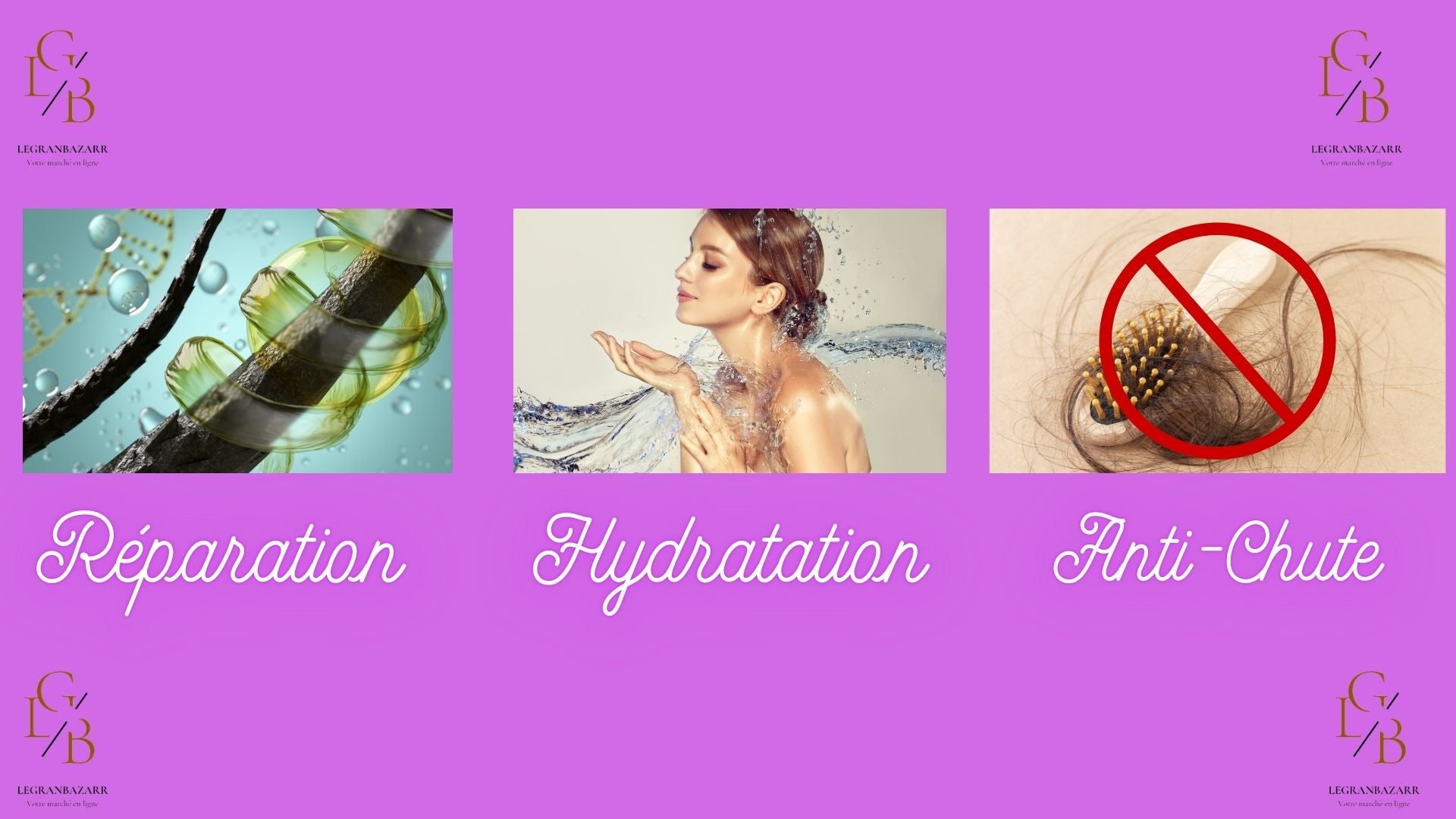 ECOLCHI: Sérum Capillaire au Collagène – Anti-Chute, Hydratation & Brillance