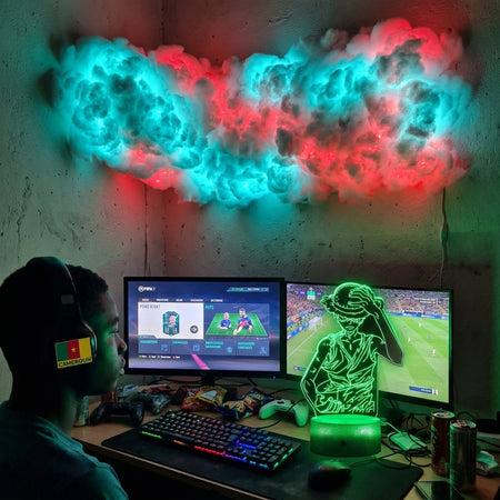Pack Reine Cozy Cloud & Pirate Gamer Cloud : LED Galaxie 8M