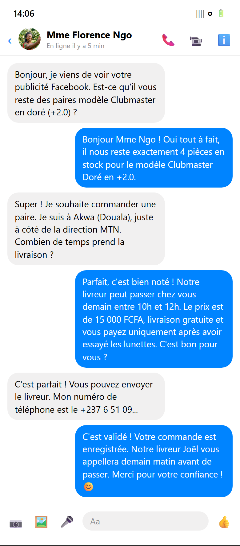Message client Messenger