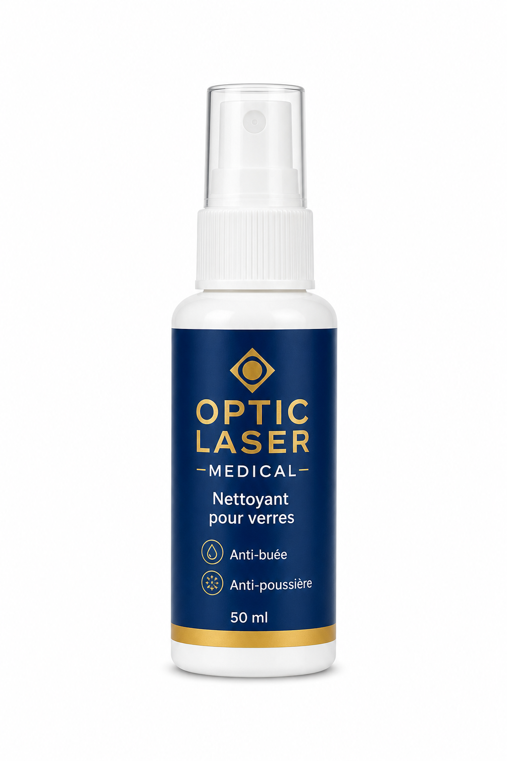 Spray nettoyant optique Optic Laser Medical inclus